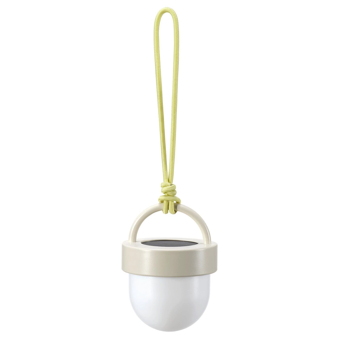 SOLVINDEN Lámpara techo solar LED, energía solar exterior/beige, 