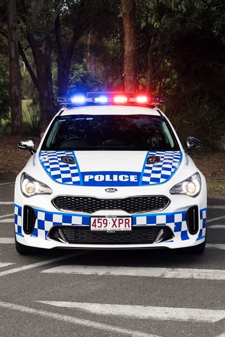 Kia Stinger policía australia