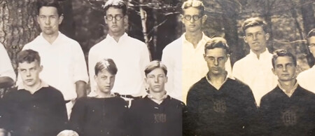 El impresionante proceso de restauración de una fotografía de 90 años