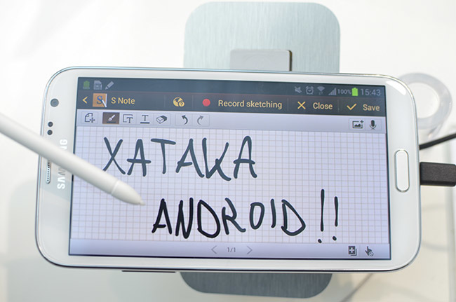 Samsung Galaxy Note II Xatakandroid