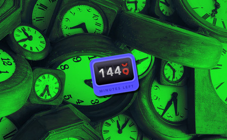 1440 Minutos: una app gratuita para macOS que te dice cuántos minutos le quedan al día