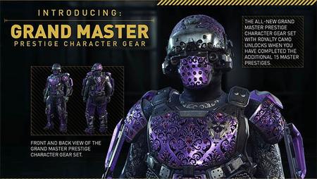 Call of Duty: Advanced Warfare nos ofrece 15 nuevos niveles de prestigio