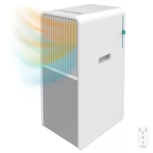 Cecotec Aire Acondicionado Portátil con Mando y Bomba de Calor ForceClima 9450 Style Heating