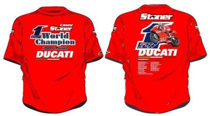 La camiseta de Casey Stoner ya a la venta