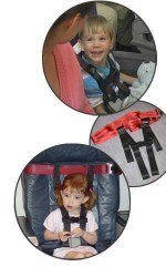 CARES: cinturón de seguridad de avión para niños mayorcitos