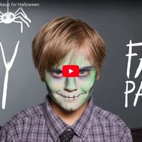 Tres tutoriales en vídeo para maquillar a tu hijos este Halloween