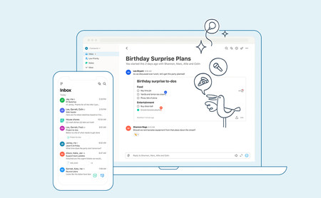 Twobird es un cliente de correo minimalista, gratuito y multiplataforma de los creadores de Notability