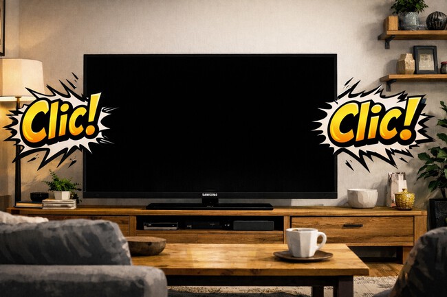 ruido en una tele apagada