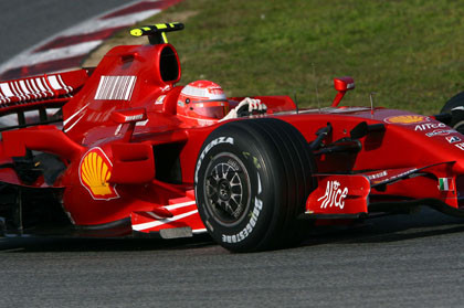 No habrá duelo Kimi-Schumacher en Jerez