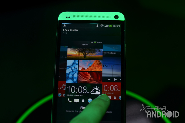 HTC One interfaz