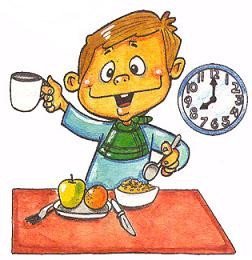 Para conseguir que desayunen