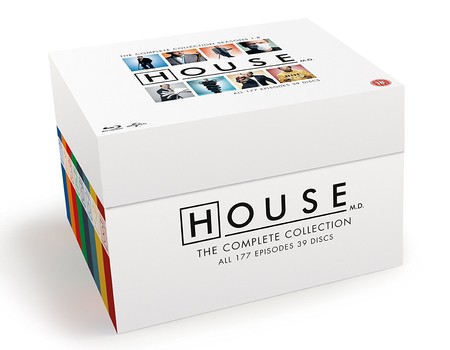 Las ocho temporadas de la serie House, en Blu-ray, por 38,96 euros y envío gratis
