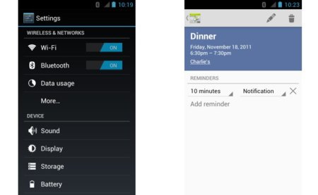 Google hace que los fabricantes incluyan el tema Holo en sus versiones de Ice Cream Sandwich