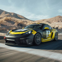 El nuevo Porsche 718 Cayman ya tiene versión GT4 Clubsport de carreras: seis cilindros atmosférico y 425 CV
