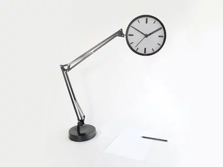 Un original reloj de mesa