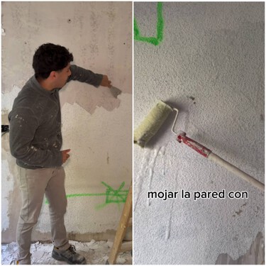 David Sevilleja, experto en reformas: "Esta es la mejor forma de quitar el gotelé en casa, veréis que sale perfectamente"