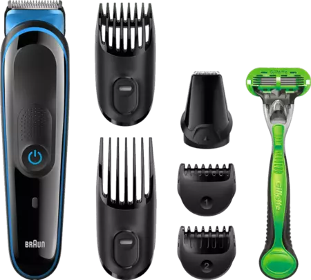 Barbero Cortapelos Afeitadora Multifuncin Braun Mgk3040 1353369 01 L