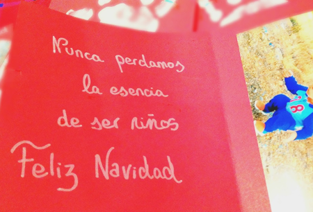 Postal De Navidad Con Mensaje