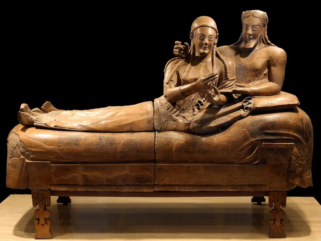 Sarcophagus Of The Spouses From Villa Giulia In Rome