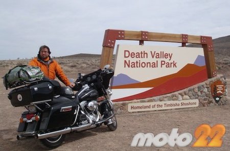 En moto por el Oeste Norteamericano (6): La magia del desierto en Death Valley
