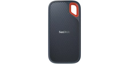 Precio mínimo en Amazon para el SanDisk Extreme SSD de 1 TB, un pequeño disco duro portable a prueba de golpes