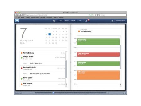 Apple abre una beta para la nueva interfaz del calendario de MobileMe