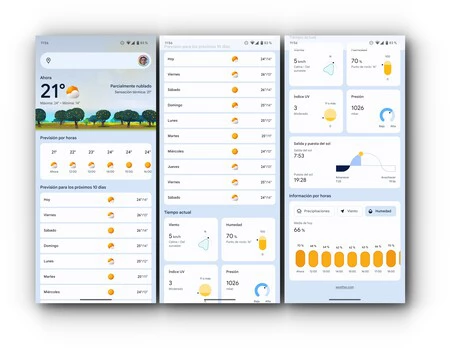 Google 天気 新しい