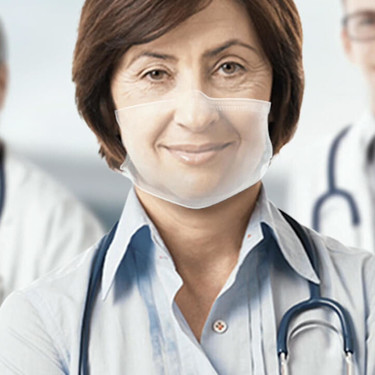 Así serán las mascarillas quirúrgicas transparentes que filtran virus y bacterias a la vez que dejan ver la sonrisa