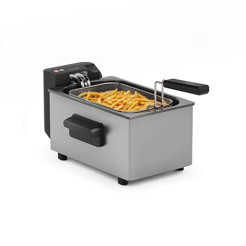 Tristar Freidora de Acero Inoxidable - 3 litros