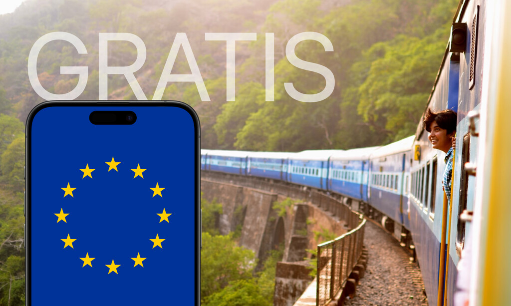 La UE regala bonos para viajar gratis por Europa: requisitos y cómo solicitarlos desde tu iPhone