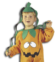 Disfraz de calabaza de Halloween