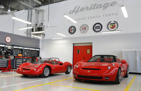 Abarth 1000 SP 1966 y Abarth 1000 SP 2022