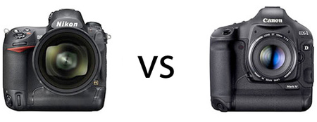 Diferencia de ruido entre la Nikon D3s y la Canon EOS 1D Mark IV a 102.400 ISO