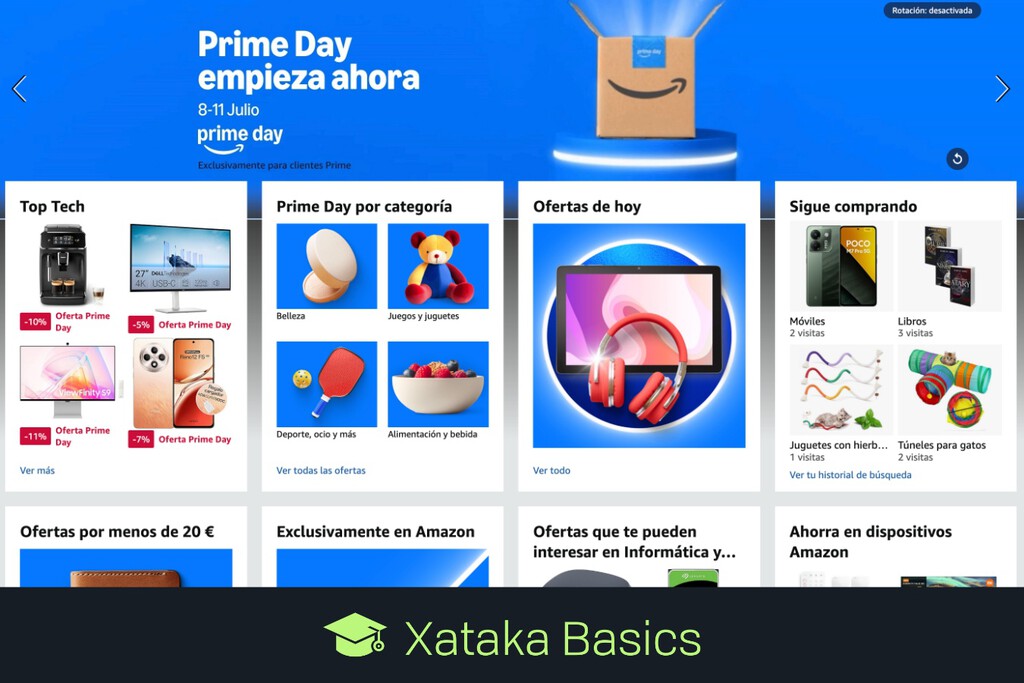 Amazon Prime Day julio 2025: trucos, consejos y herramientas para saber si las ofertas son realmente ofertas 