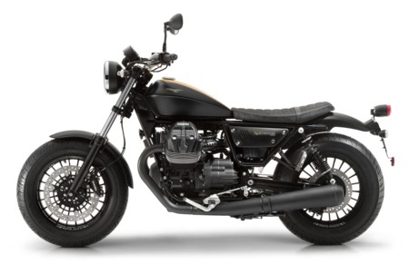 Moto Guzzi V9 Bobber Bobber Latsx Nero