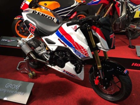 Esto es lo que pasa si HRC le mete mano a una simpática Honda MSX 125