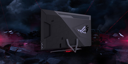 Rog Swift Xg438q Trasera