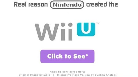 Imagen de la semana: el verdadero motivo por el que Nintendo creó la Wii U