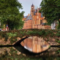 El primer fin de semana de febrero se celebra el Festival de la Cerveza en Brujas