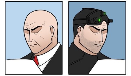 Imagen de la semana: la sutil diferencia entre el agente 47 y Sam Fisher