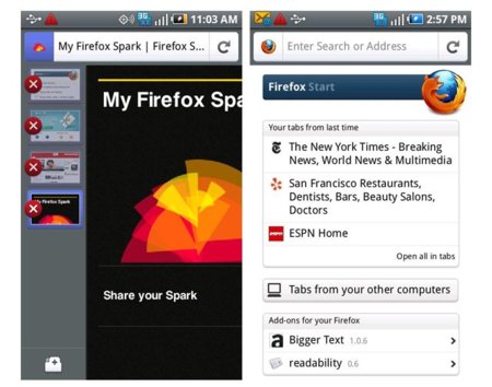 Firefox 4 Mobile disponible para Android y Maemo