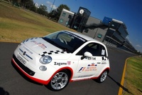 Fiat 500 para el GP de Australia de F1
