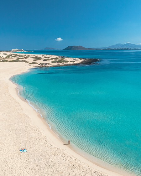 Playa Paraiso Espana Caribe Calor Invierno Buen Tiempo