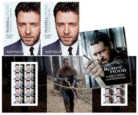 Ya puedes lamer a Russell Crowe... si te compras su sello