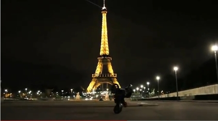 Thibaut Nogues nos da una lección de stunt en un escenario inmejorable