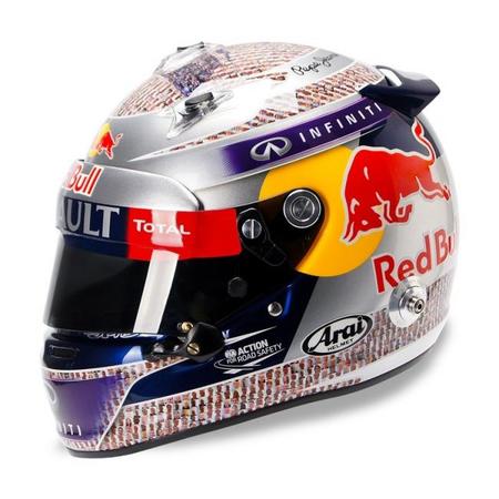 El nuevo casco de Sebastian Vettel y su significado