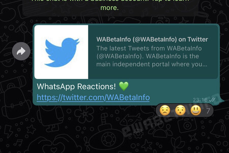 Así serán las reacciones de WhatsApp, según WaBetaInfo