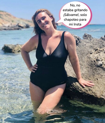 ¿Es una sirena? ¿Es un calamar? Es Carlota Corredera chapoteando en Instagram: las vacaciones más divertidas de la presentadora de 'Sálvame'
