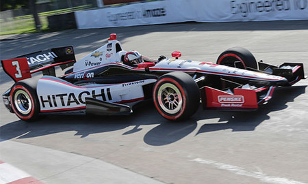 Penske arrasa en la cita doble de Detroit Belle Isle