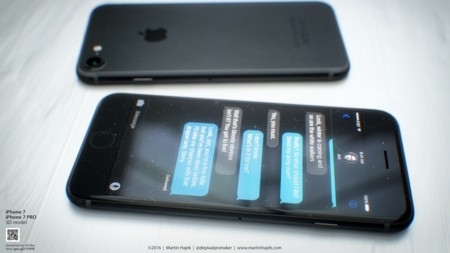 Nueva entrega de renders del iPhone 7 en ‘space black’ (mucho más reales)